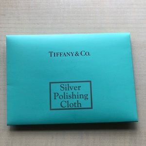 Tiffany & Co. silver polishing cloth & gift bag